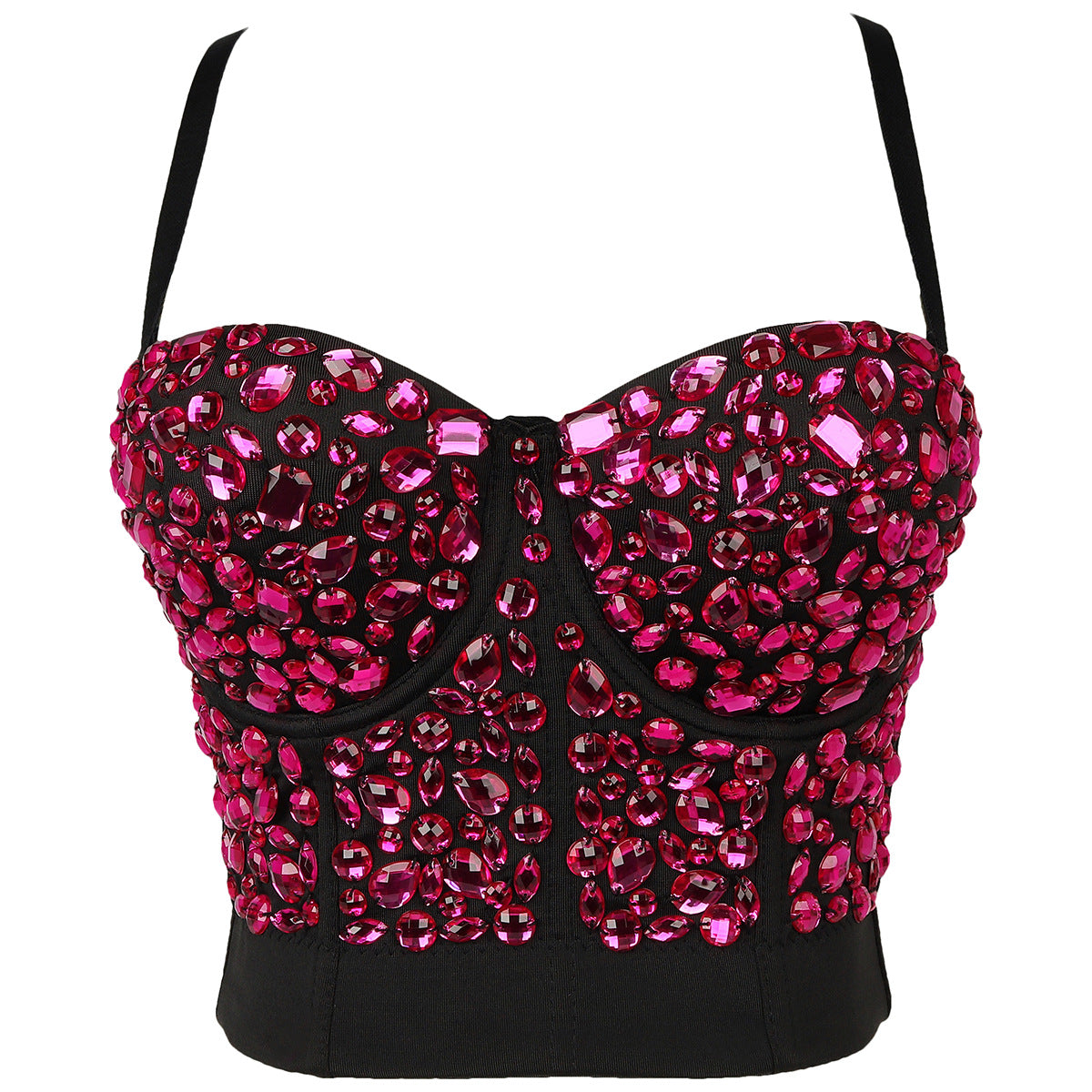 Style Diamond Corset Female Outerwear Camisole Shaping Fishbone Party Tops