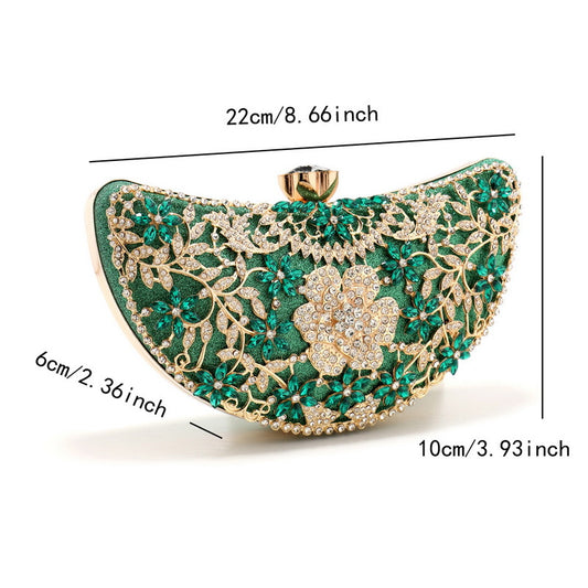 Dinner Banquet Clutch Shiny Diamond Dress Bags