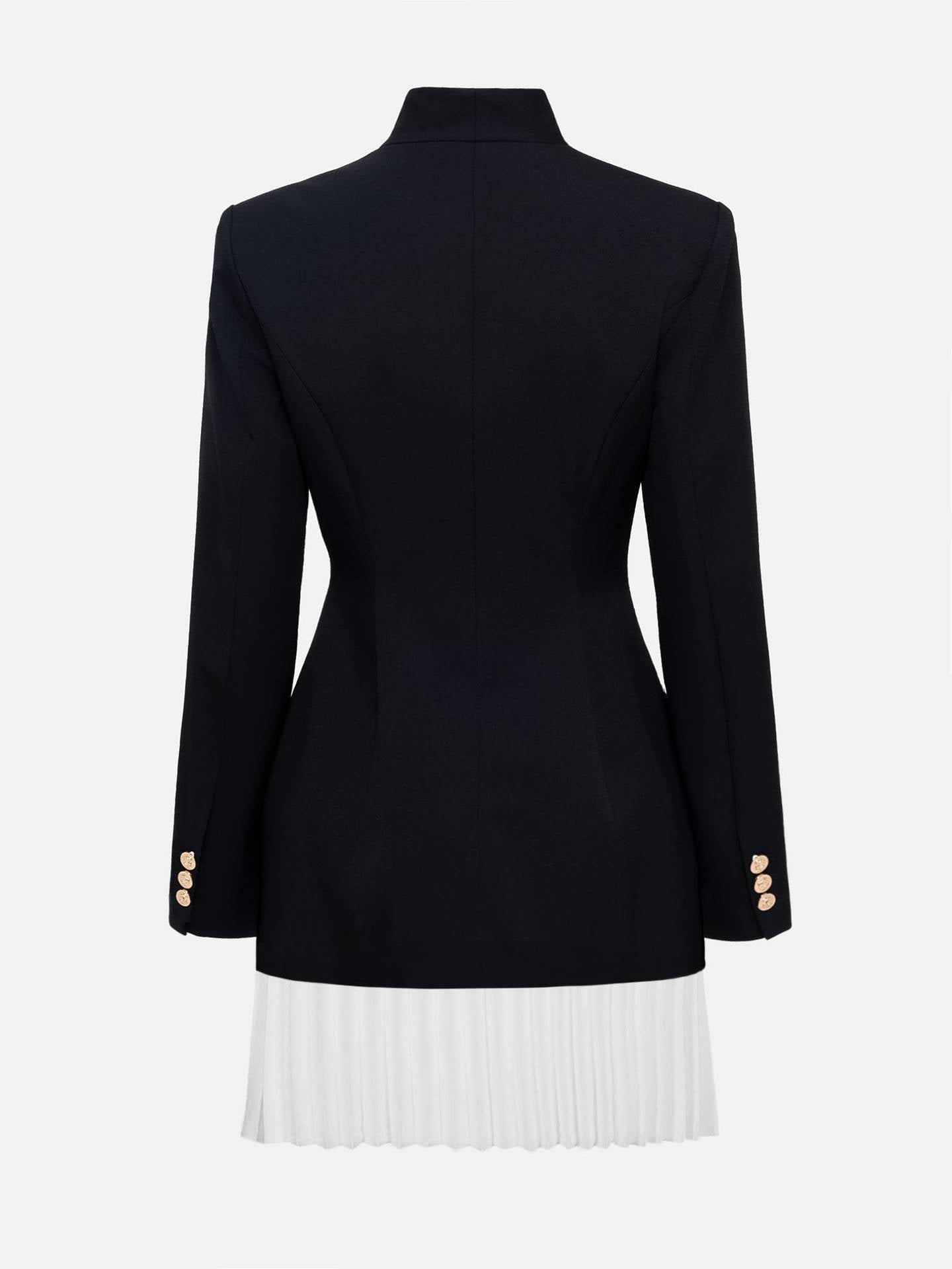 Durable Pretty Mini Elegant High-grade Pleated Blazers