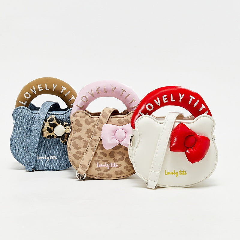 Popular Women's Bow Cat Mini Matching Bags
