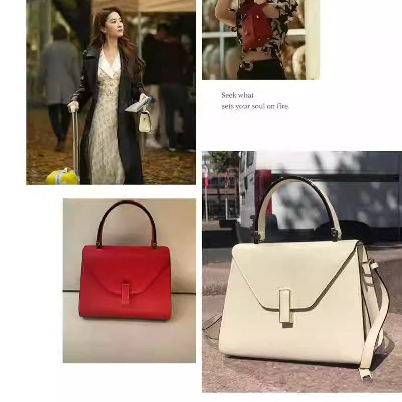 Durable Popular High-grade Genuine Leather Kelly Bags