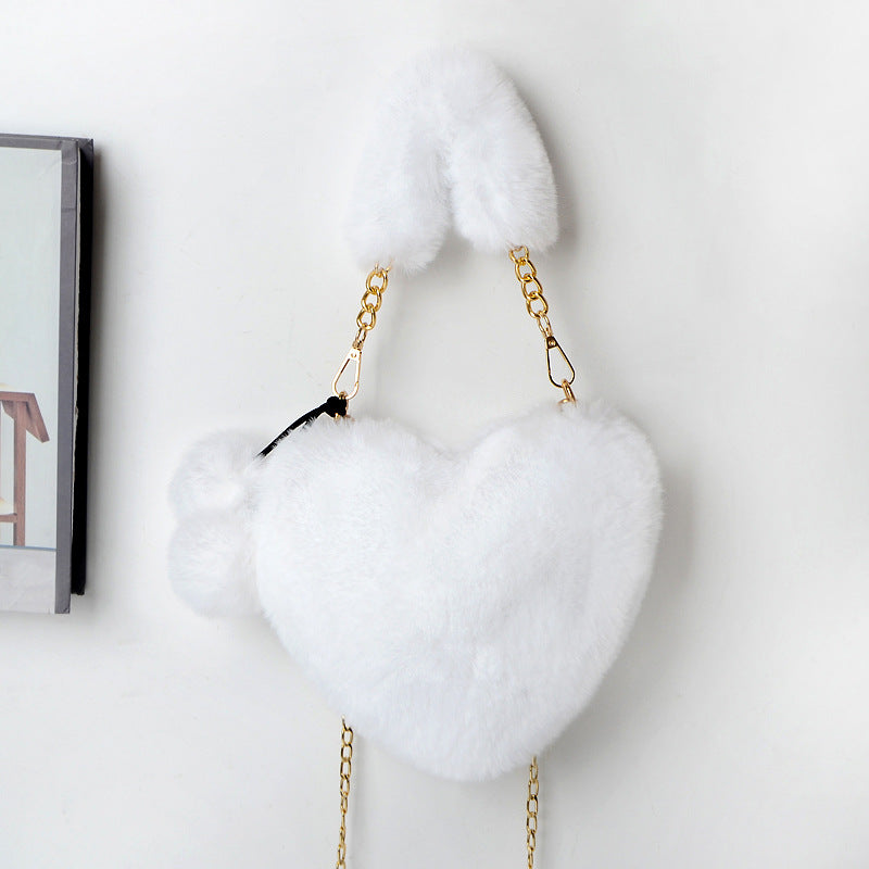 Attractive Versatile Classy Cool Heart Heart-shaped Shoulder Bags