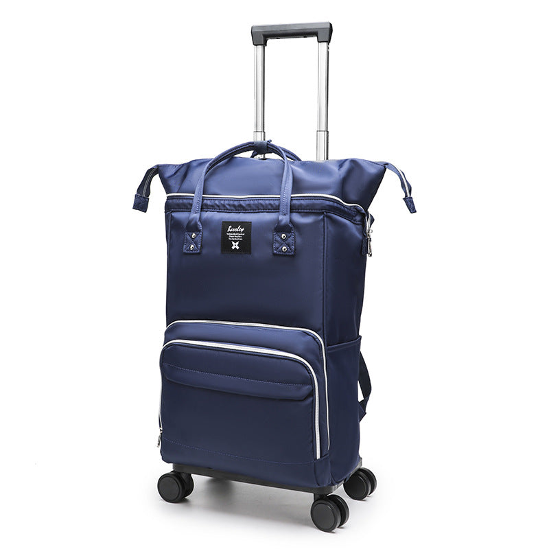 Distance Fashion Pull Waterproof Large Capacity Back Dual-purpose Travel Bags