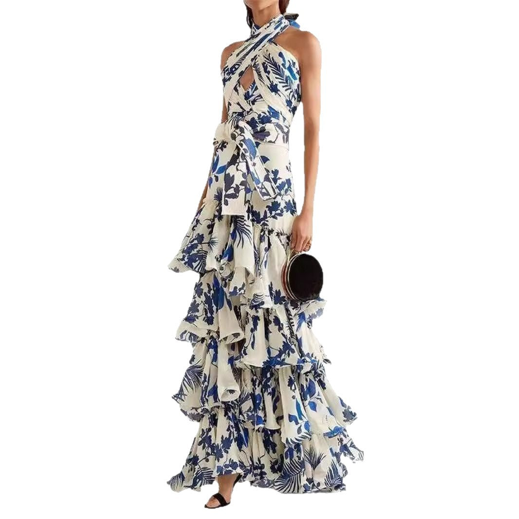 Summer Bohemian Vacation Style Lolita Large Swing Dresses