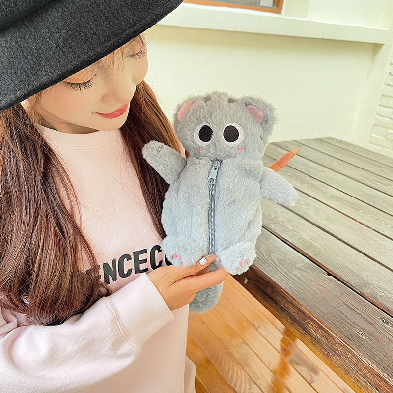 Kitten Document Pencil Cute Buggy Cartoon Handbags