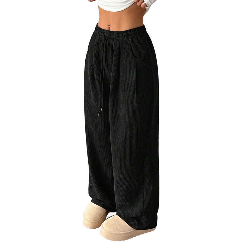 Women's Durable Cool Corduroy Casual Loose Pants