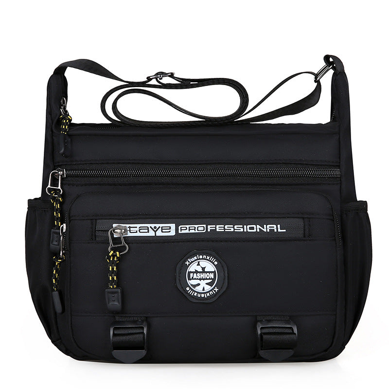 Men's Large Capacity Waterproof Hard-wearing Commute Men's Shoulder Bags