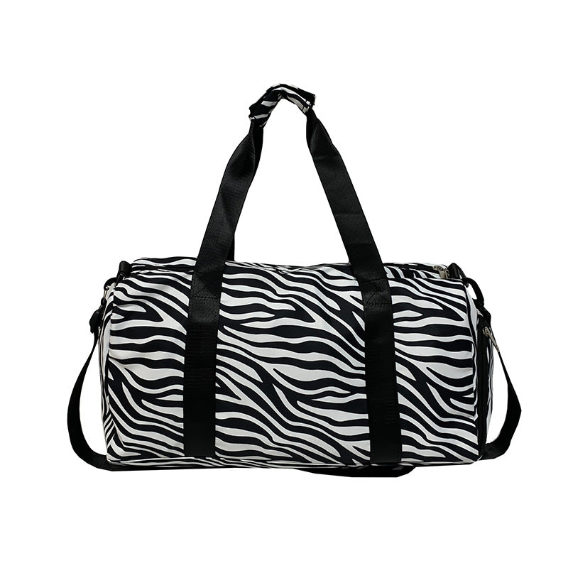 Short Trip Large Capacity Cows Pattern Travel Bags
