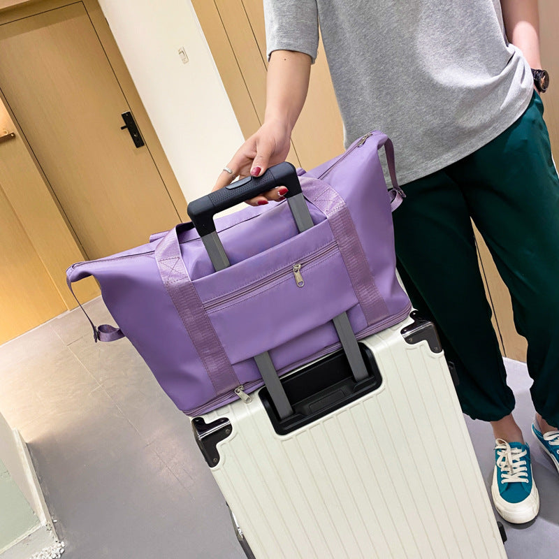 Women's Capacity Short Distance Boarding Buggy Lightweight Travel Bags