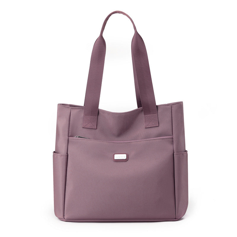 Women's Simple Stylish Oxford Cloth Large Capacity Shoulder Bags