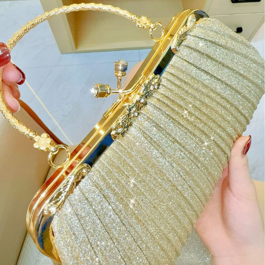 Women's Clutch Dinner Tassel Diamond Hand Carrying Bags