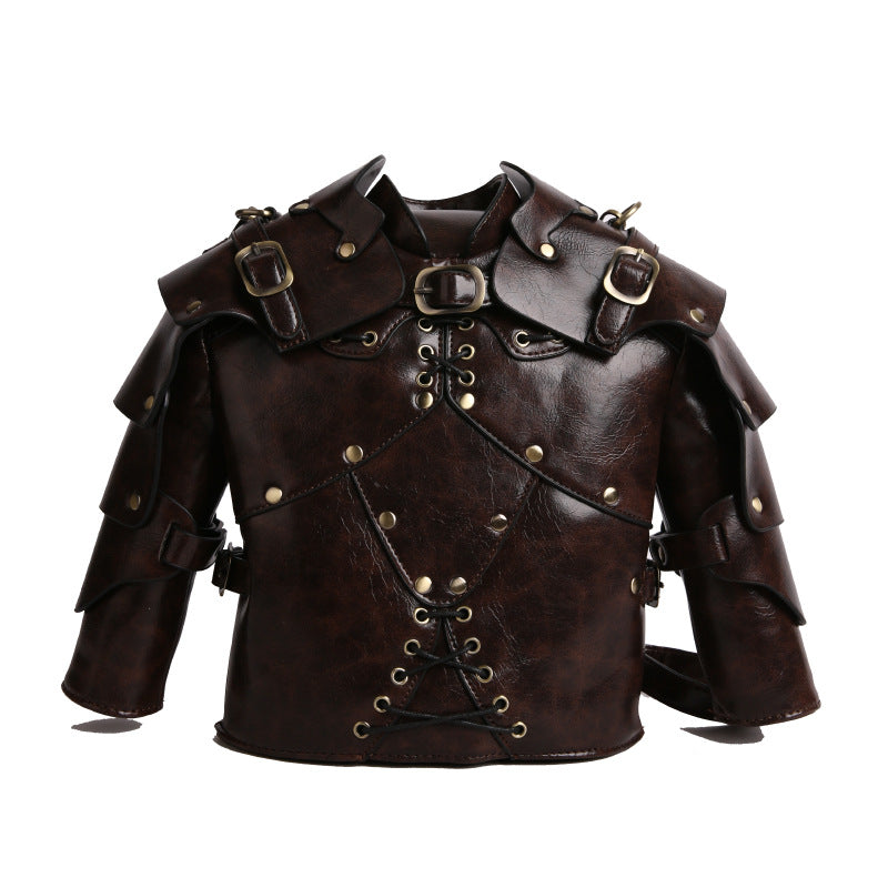 Creative Retro Armor Punk Neutral Street Handbags