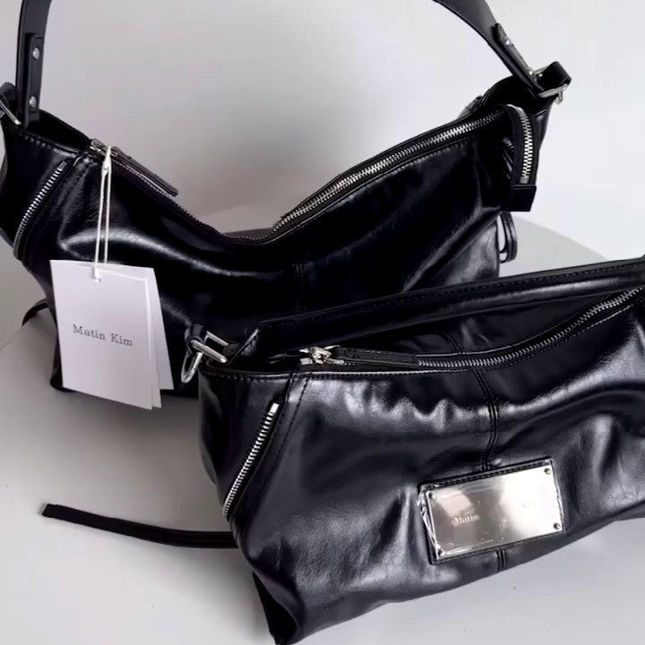 Innovative Niche Side Zipper Commuter Dumpling Bags