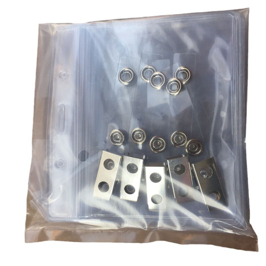 Durable Transparent Plastic Various Styles Cover Card Holder