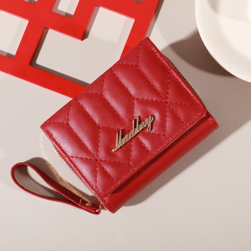 Women's Korean Short Trendy Fashion Joker Ladies Wallets