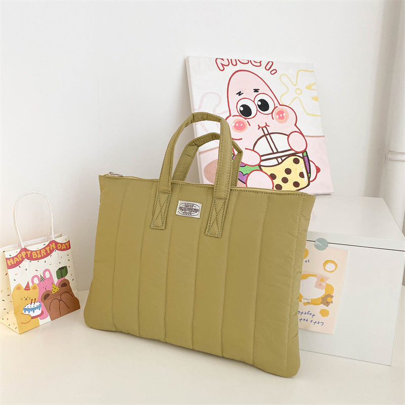 Women's Sleeve Design Space Cotton Shockproof Official Bags