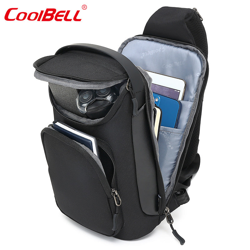 New Cool Creative Fashion Boys Portable Men's Chest Bags