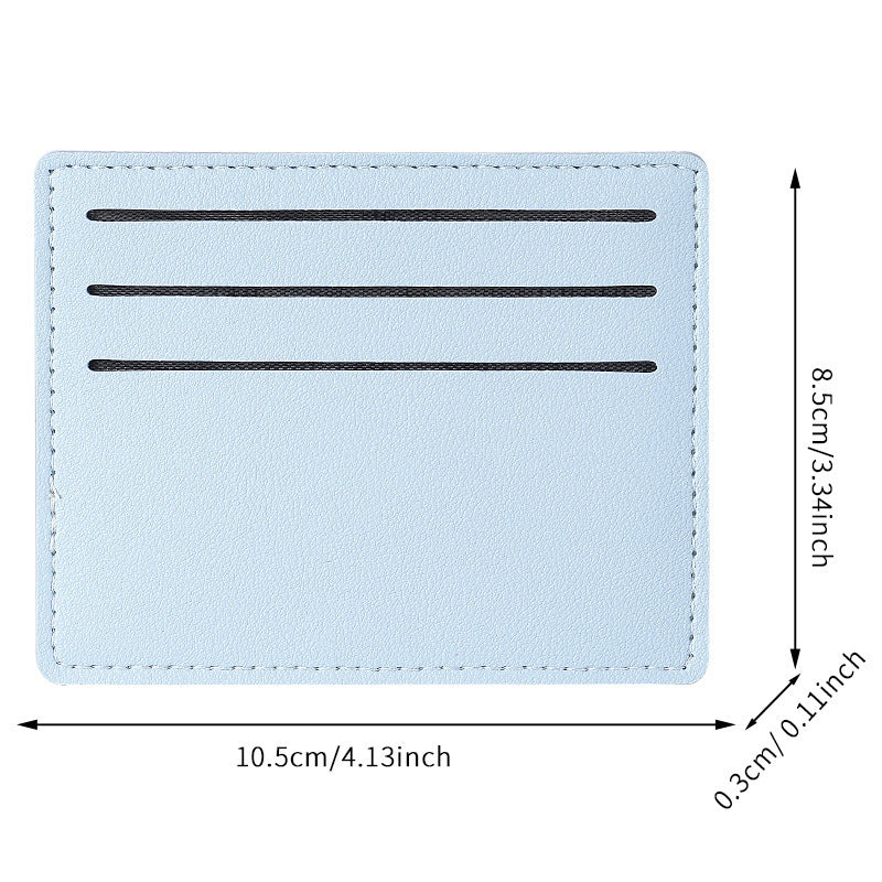 Women's & Men's & Mini Clamp Bus Bank One-piece Card Holder
