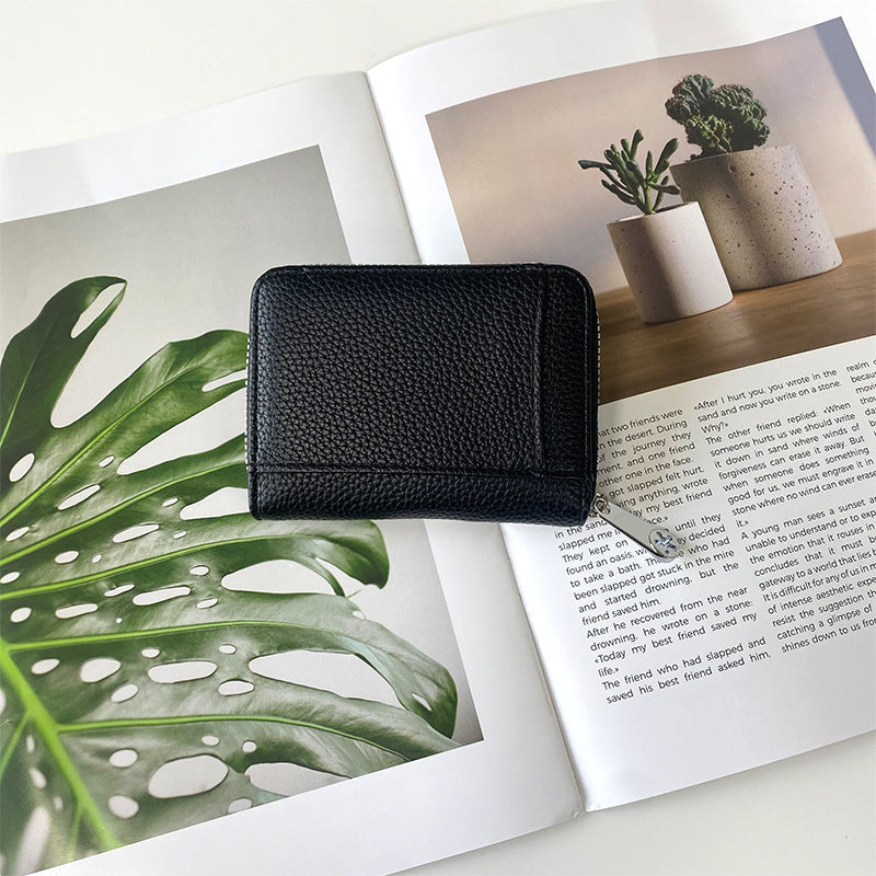 Women's Style Expanding Large Capacity Simple Zipper Ladies Wallets