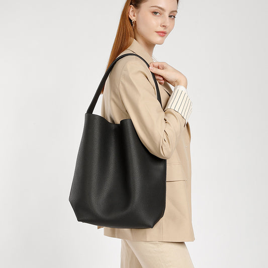 Women's Underarm Cowhide Large Capacity High-grade Shoulder Bags