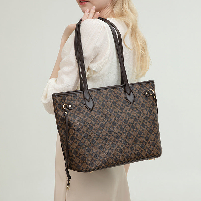 Classic Printing Mother Mummy Chess Box Tote Bags