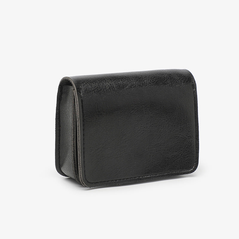 Korean Simple Earphone Data Cable Storage Card Holder