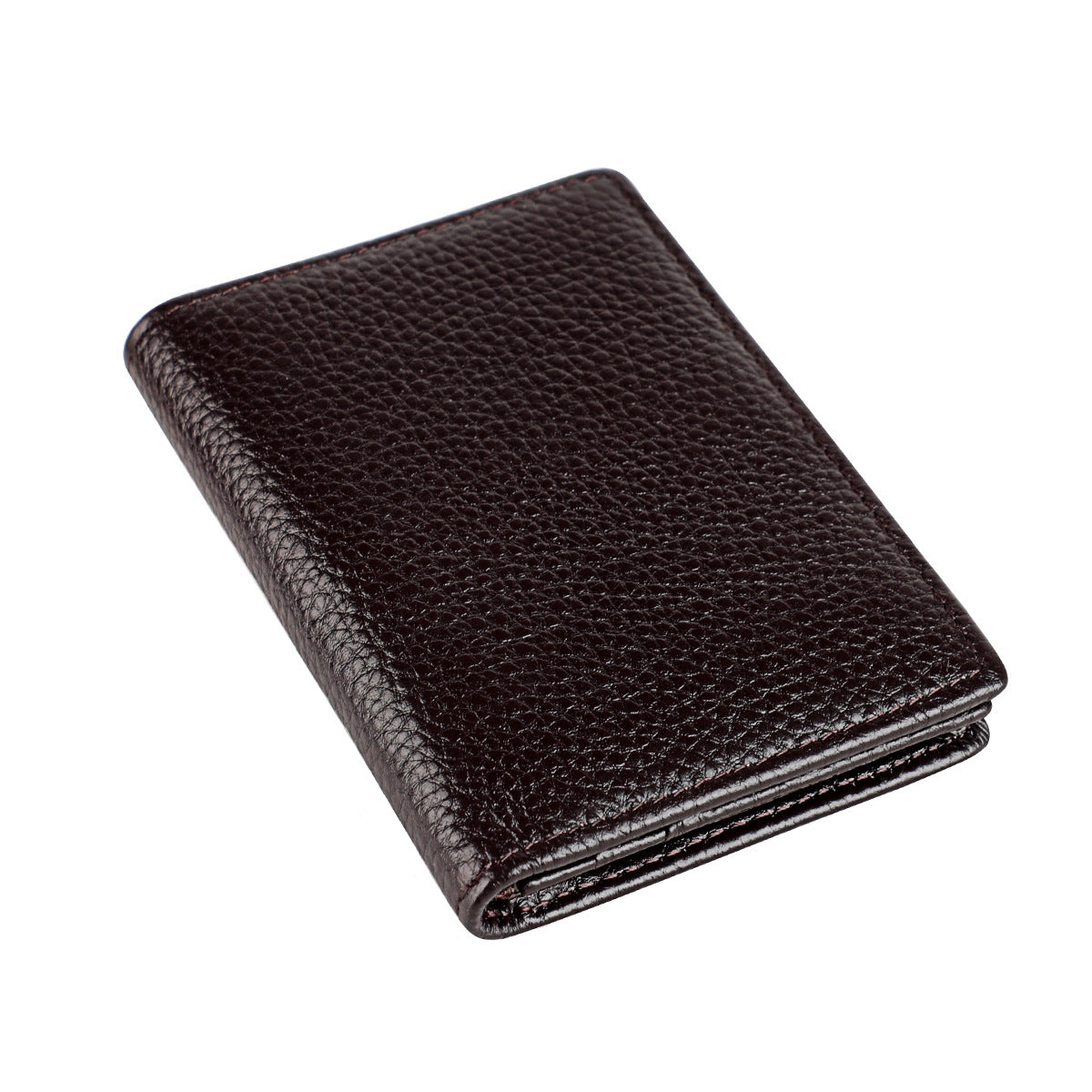 Leather First Layer Clip Bank Hand Card Holder