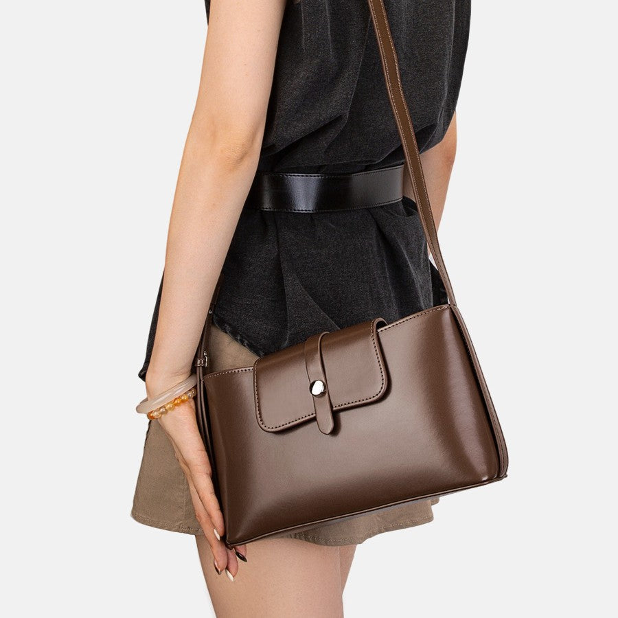 Women's Niche Underarm Genuine Leather High-grade Bags