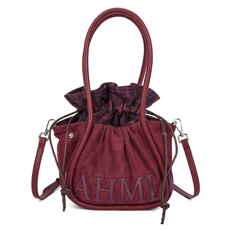 Women's Thailand Limited Deerskin Veet Embroidered Fashion Handbags