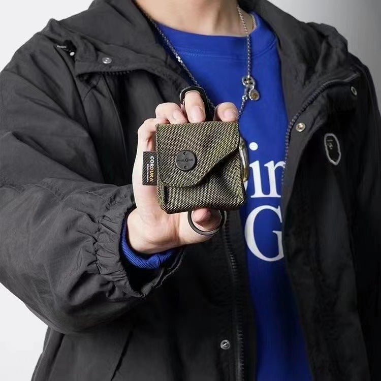 Women's Mini Earphone Halter Hanging Ornament Men's Messenger Bags