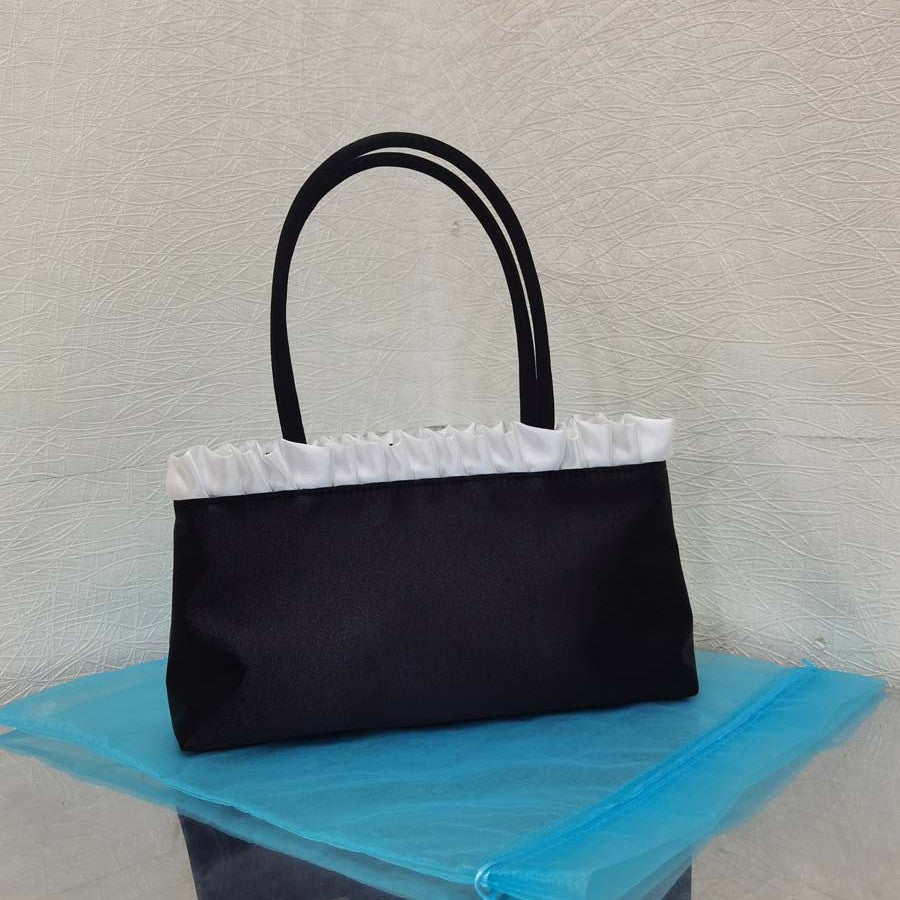 Women's Vintage Crumpled Lace Large Capacity Armpit Bags