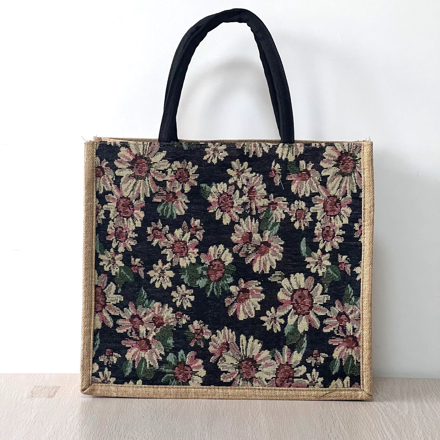 Women's Style Good-looking Literary Large Capacity Cotton Linen Handbags