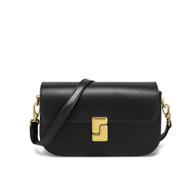 Slouchy Casual Women's Cowhide Niche High-grade Bags