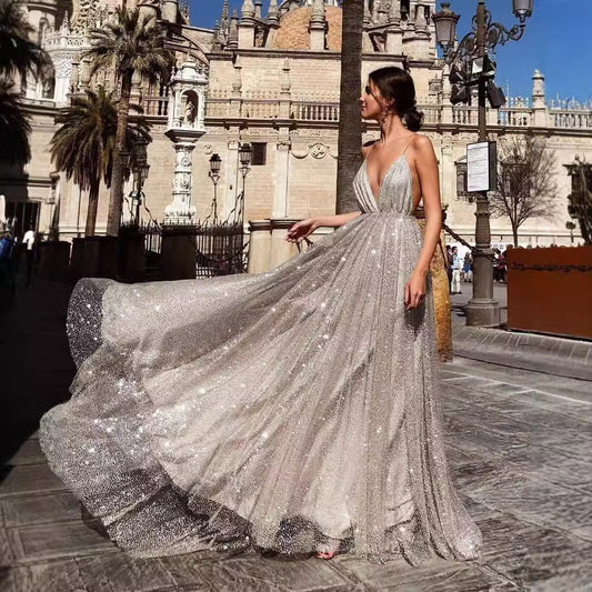 Creative Cool Dress Sexy Strap Long Dresses