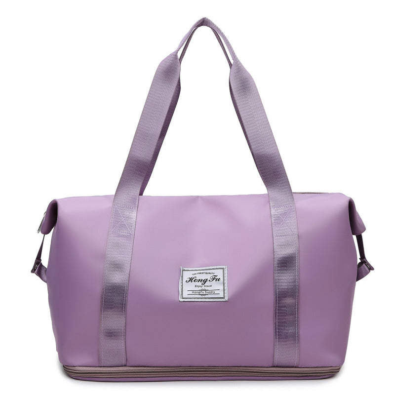 Women's Dry Wet Separation Exercise Portable Yoga Travel Bags