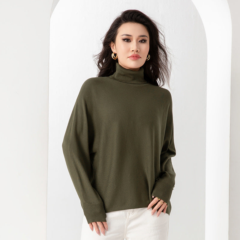 Women's Pullover Source Batwing Sleeve Fashion Casual Loose Sweaters