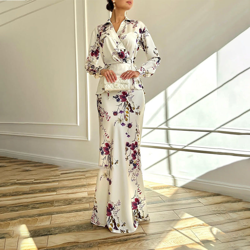 Women's Spring Solid Color Long Sleeve Fashion Suits
