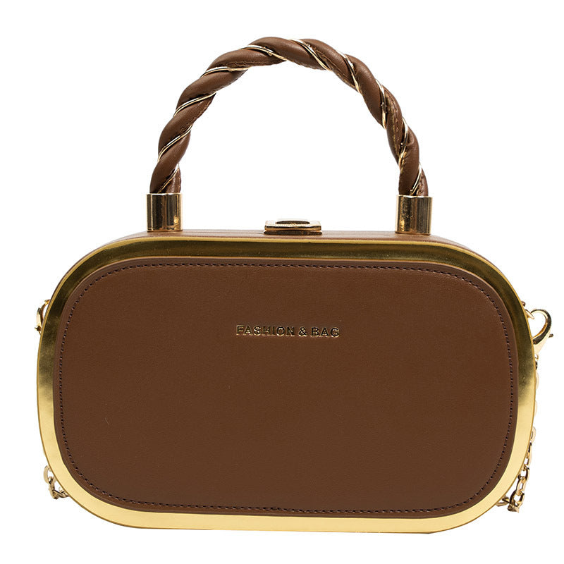 Women's Chain Box Shaping Fashion Simple Popular Handbags
