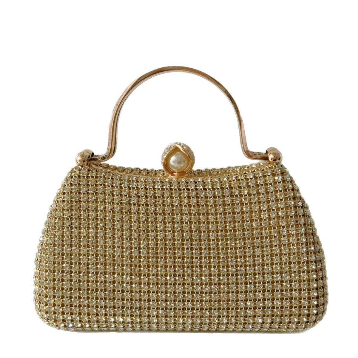 Women's Style Retro Diamonds High-grade Pearl Rhinestone Evening Bags