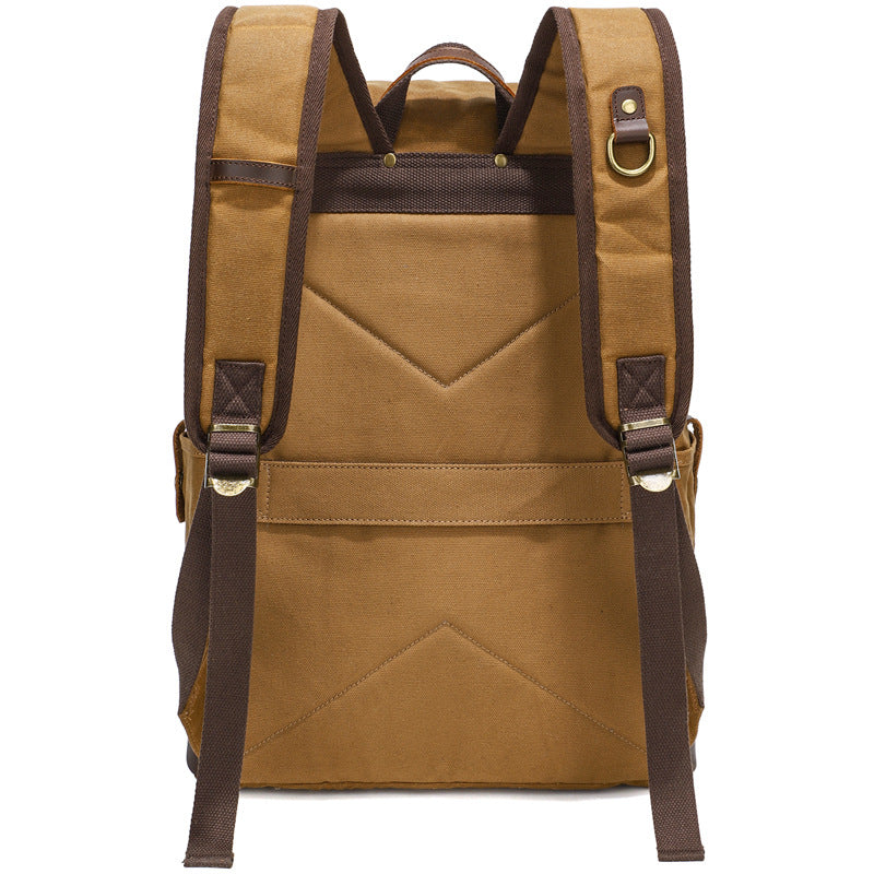 Men's Trendy Retro Computer Large Capacity Waterproof Backpacks