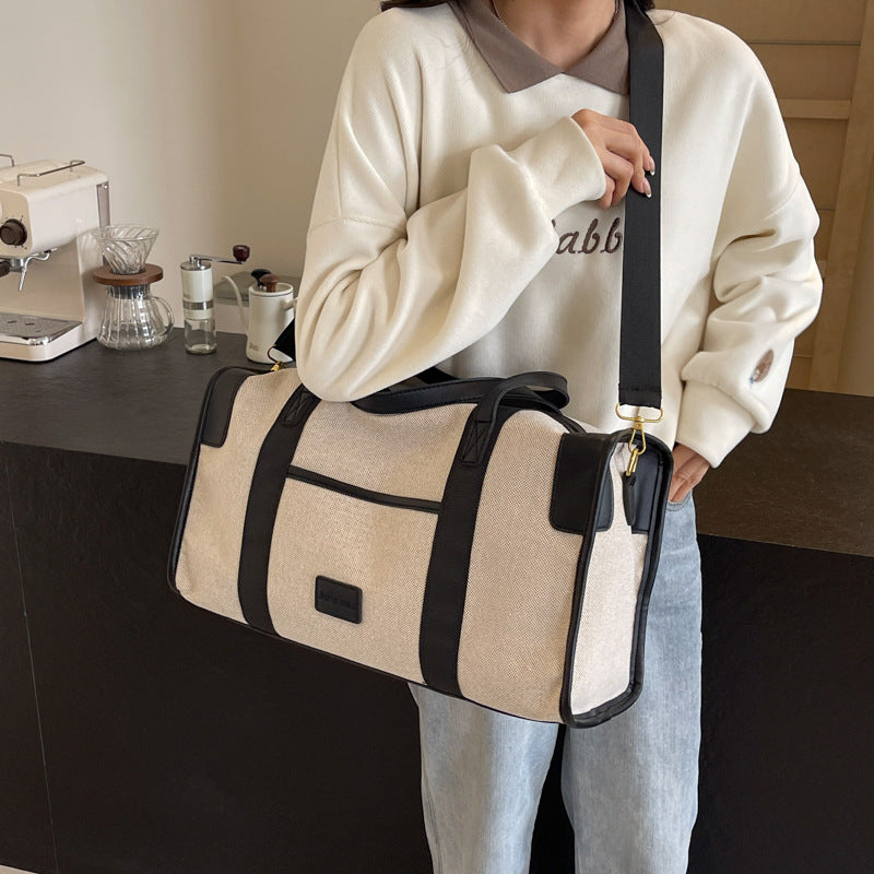 Commute Big Autumn Fashion Canvas Traveling Crossbody Bags