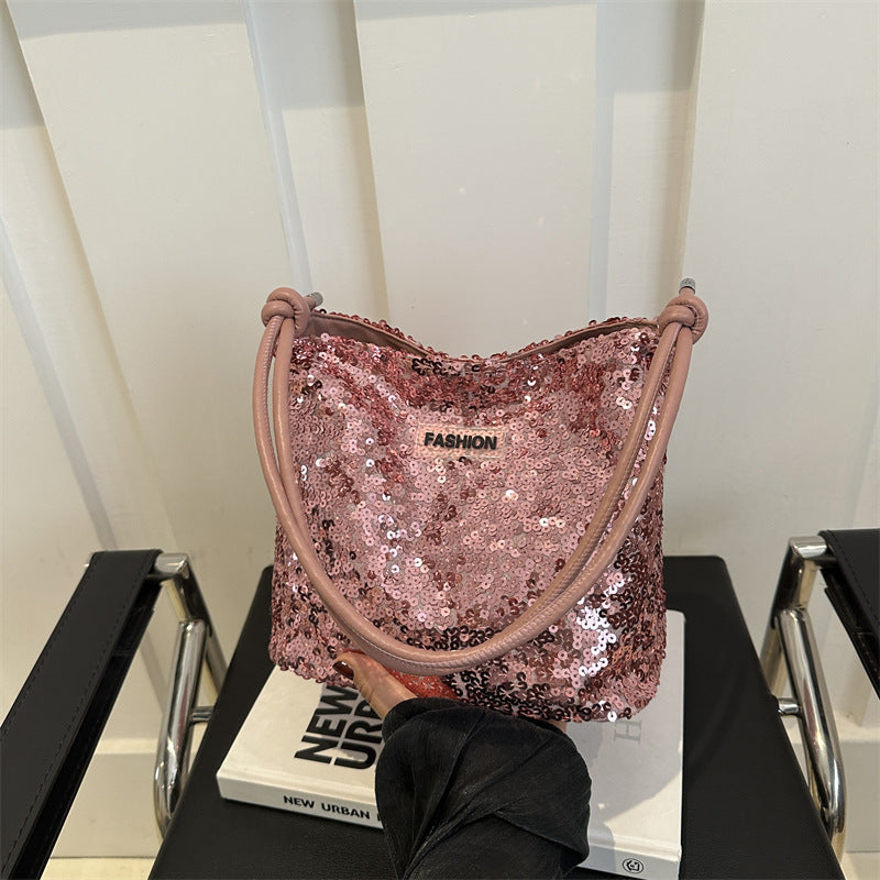 Korean Style One Female Niche Western Tote Bags