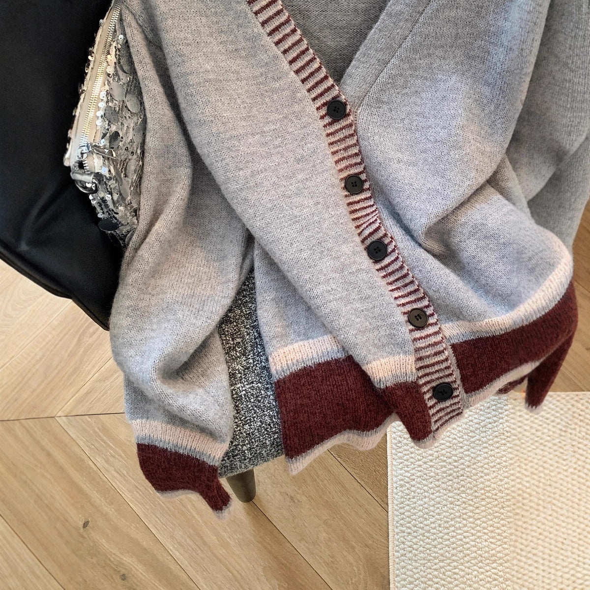 Soft Glutinous Knitted Slim Fit Slimming Sweaters