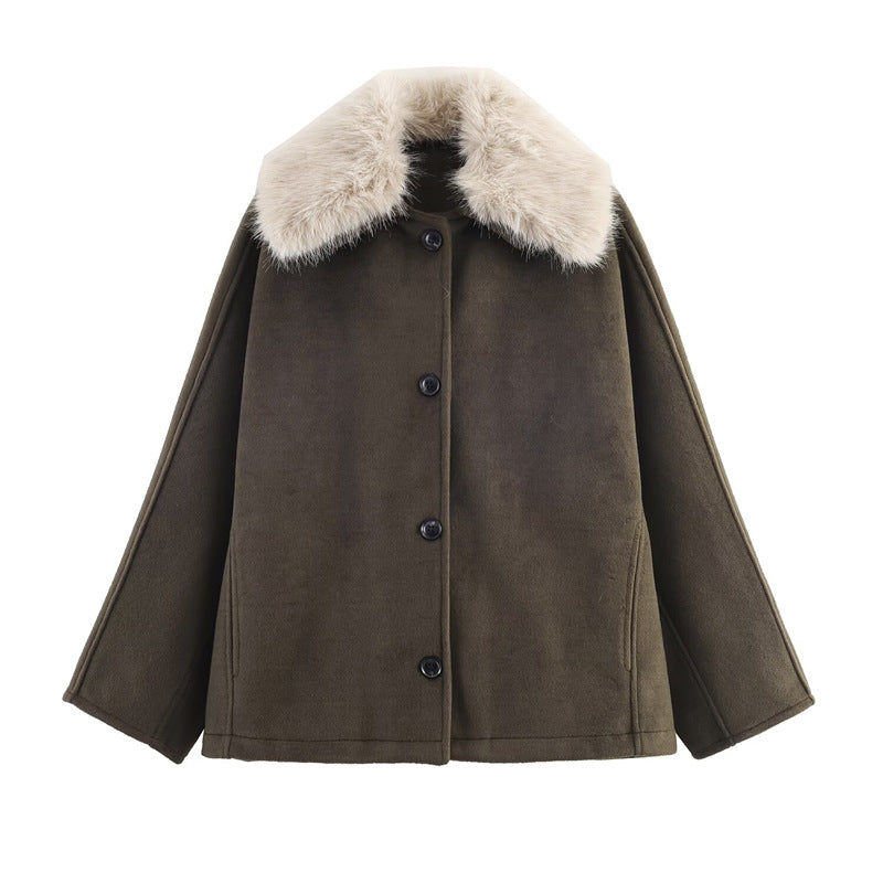 Women's Autumn Casual Loose Design Long Sleeve Jackets