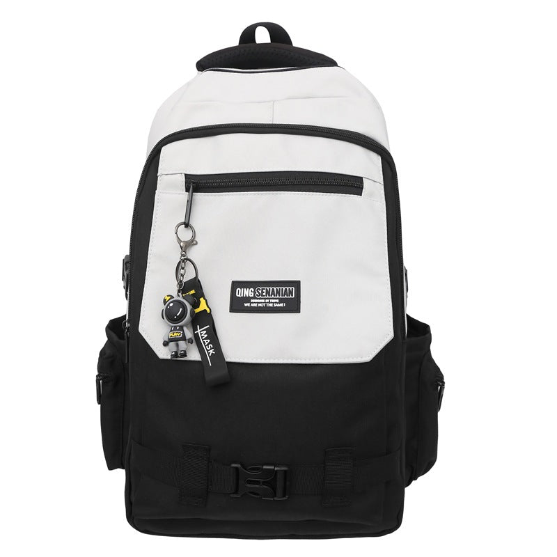 Capacity High Color Matching Computer College Backpacks