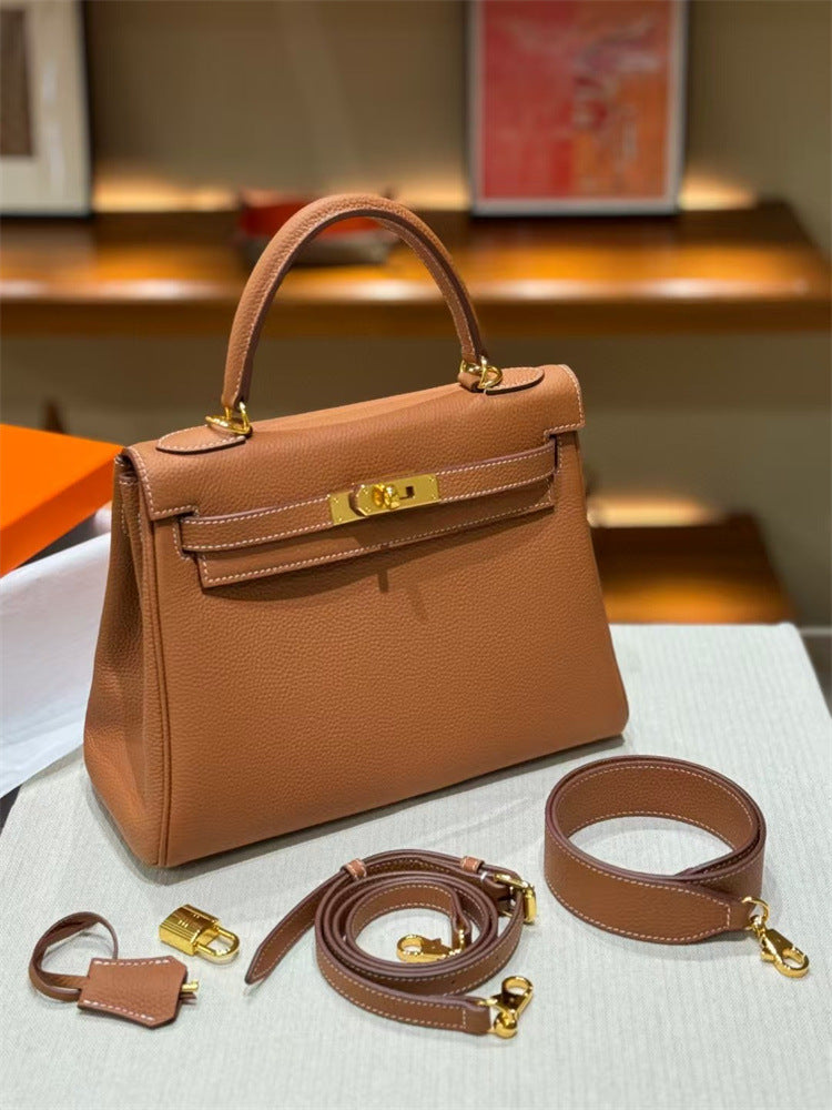 Women's Trendy High-grade Wide Strap Kelly First Bags