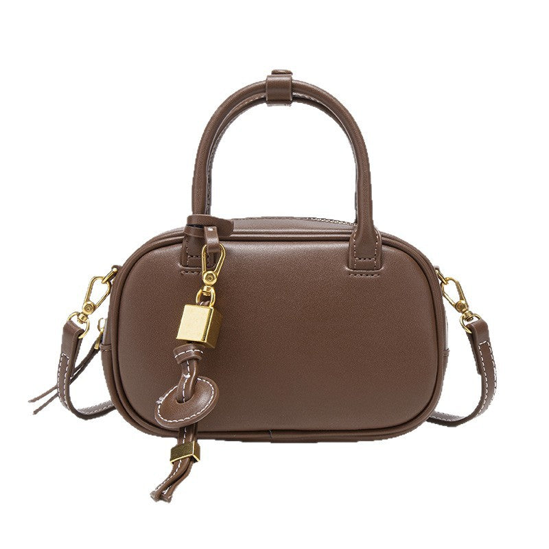 Women's Z Home Autumn Dark Brown Yellow Crossbody Bags