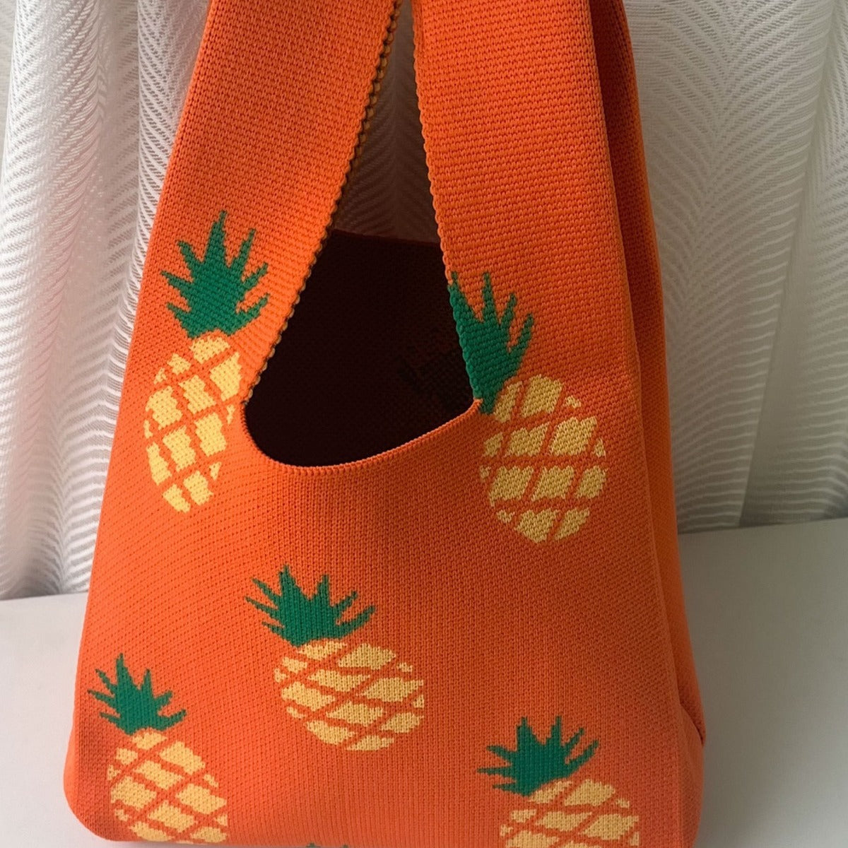 Women's Charming New Hand Knitted Wrist Handbags