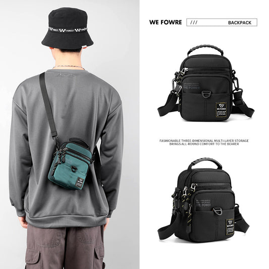 Men's Fashion Waterproof Personal Leisure Cycling Trend Men's Messenger Bags