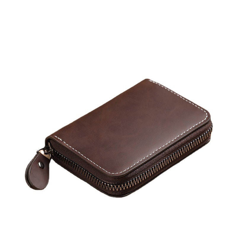 Women's & Men's & Large Capacity Matte Leather Feeling Multiple Card Holder